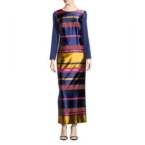 Trina Turk Long Sleeve Maxi Dress